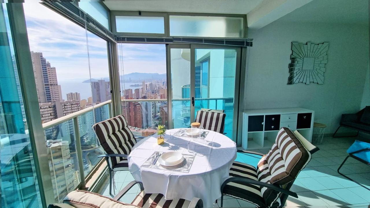 Skyline 14 Large And Sunny All-Day Balcony With Stunning Sea Views Benidorm Eksteriør billede